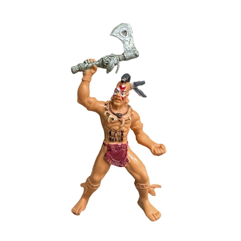 Wild West Indian Native American Action Figure Tomahawk